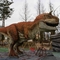 Peralatan Taman Bertema Model Dinosaurus Animatronik Realistis Patung Carnotaurus