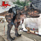 Dibuat dengan tangan Simulasi Animatronik Kostum Dinosaurus Di Kostum Pesta