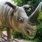 Model Hewan Animatronik Realistis Tahan Air Rhinoceros Sondaicus