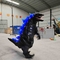 Menjalankan Kostum Dinosaurus Buatan Tangan Setelan Dinosaurus Nyata
