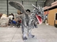 Kostum Dinosaurus Artificial Interactive Realistis Disesuaikan Untuk Taman Hiburan Luar Ruang