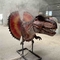 Animatronik Dinosaurus Dilophosaurus Kepala Dengan Efek Merokok
