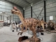 Parasaurolophus model animatronik untuk taman dino