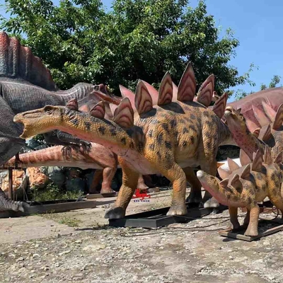 Beli Patung Dinosaurus Ukuran Kehidupan Luar Tahan Air Untuk Taman Trampolin online manufacture