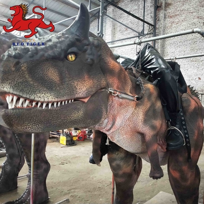 Beli Kostum Dino Realistis Ukuran Hidup, Kostum Dinosaurus Carnotaurus Untuk Pertunjukan online manufacture