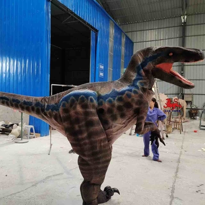 Beli Kostum Dinosaurus Realistis Kaki Tersembunyi Kostum Raptor online manufacture