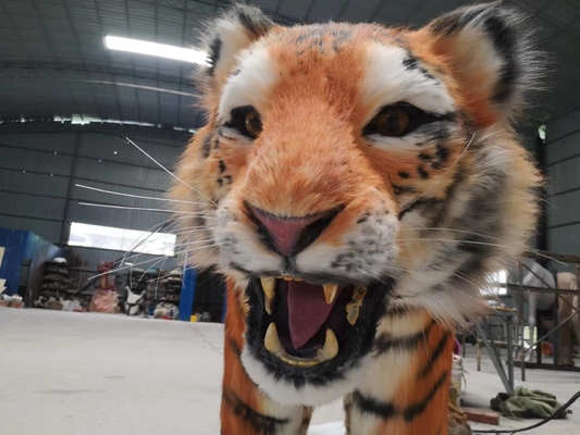 Beli Model Harimau Animatronik Warna Realistis Tahan Cuaca Usia Dewasa online manufacture
