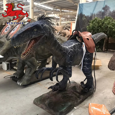 Beli Kualitas Tinggi Realistis Animatronik Dinosaurus Ruang Melarikan Diri Dinding Dekoratif Kepala Dinosaurus Raptor online manufacture