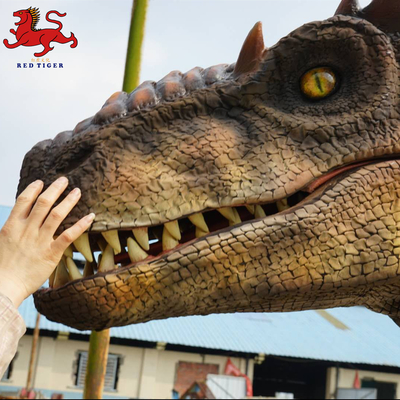 Beli Kostum Raptor Realistis Animatronic Interaktivitas Tinggi Dengan Gerakan / Suara online manufacture