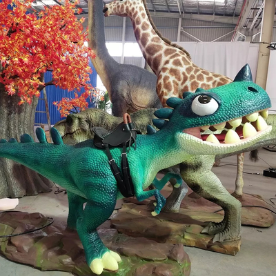 Redtiger Animatronic Dinosaur Ride Color Disesuaikan Untuk Taman Kota