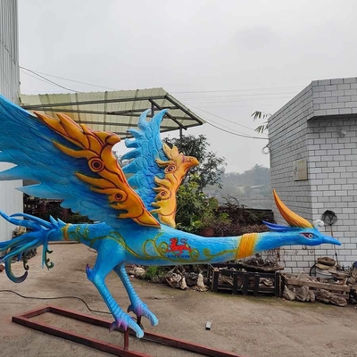 Beli Animatronik Ukuran Hidup Elektronik Buatan Tangan Makhluk Mitos Tiongkok Luan Niao online manufacture