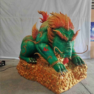 Beli Suara Realistis Ukuran Hidup Hewan Makhluk Mitologi Cina Pasukan Berani online manufacture