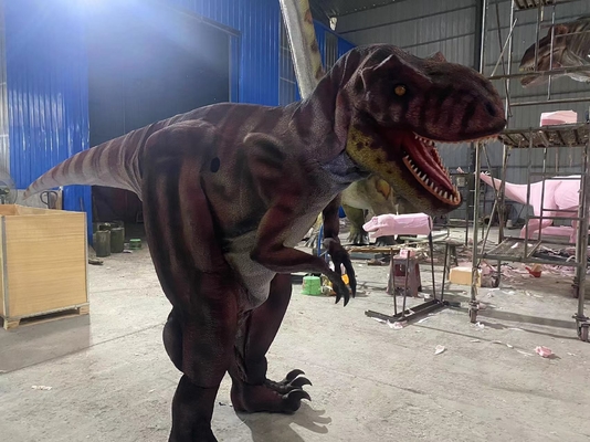 Ukuran Dewasa Kostum Dinosaurus Realistis Ringan Bernapas