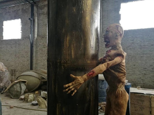 Halloween tahan lama Rumah Hantu Dekorasi Desain Sesuai