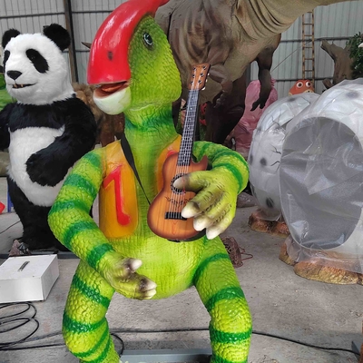 Beli Animasi Biomimetik Dinosaurus Model Animatronik Dino Band Untuk Taman Hiburan online manufacture