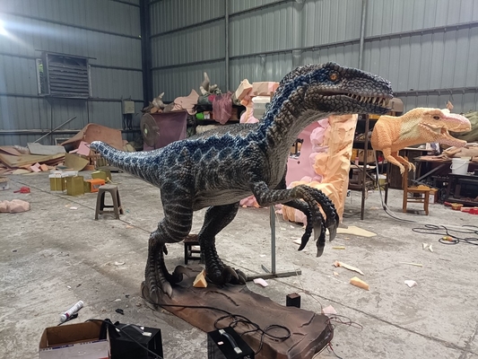 Beli Taman Realistis Animatronik Dinosaurus Raptor Lifelike online manufacture