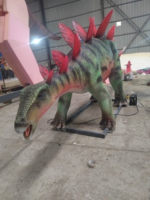 Beli Artificial Stegosaurus Disesuaikan Realistis Dinosaurus Animatronic Model Remote Control online manufacture