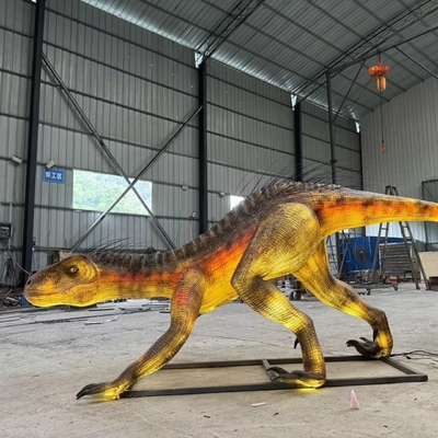 Beli Taman hiburan tahan air Animatronic Dinosaurus Lampu bersinar Dinosaurus Indoraptor online manufacture