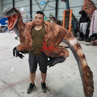 Taman Bermain Boneka Bahu Dinosaurus Anak-anak Usia Boneka Deinonychus
