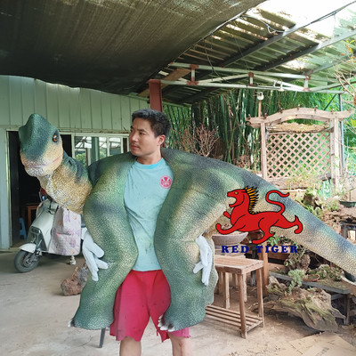 Beli Boneka Tangan Dinosaurus Animatronik Custom untuk penggunaan komersial online manufacture