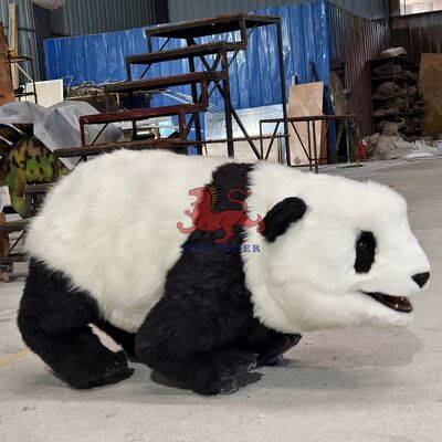 Harga yang bagus Robot Hewan Panda Robot Anjing Berjalan dengan Remote Control Animatronik Realistis Baru on line