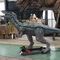 Ukuran Hidup Dinosaurus Animatronik Realistis Velociraptor Model Theme Park Dinosaur