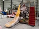 Fiberglass Dinosaur Slides T Rex Slider Dengan Stair Playground Equipment