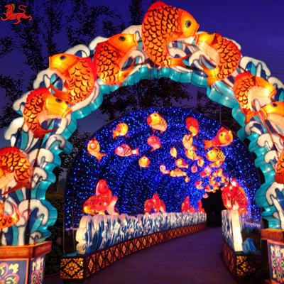 Harga yang bagus Festival Lampu Cina Zigong Kartun Tema Lampu Festival Pemasok Natal Lampu Show on line