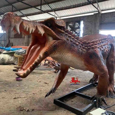 Good price Model Dinosaurus Realistis Ukuran Hidup Peralatan Taman Hiburan Patung Buaya Luar Ruangan on line