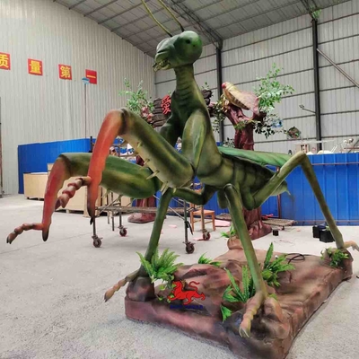 Harga yang bagus Musement Realistis Animatronik Hewan Mantis Model Anak Usia on line