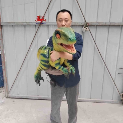 Harga yang bagus Boneka Dinosaurus Realistis Ukuran Hidup, Boneka Tangan Jurassic Park Velociraptor on line