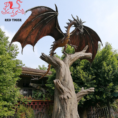 Good price Theme Park Produk Fiberglass Kustom Sunproof Animal Life Size Statues on line