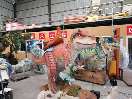 Good price Animatronic Dinosaur Ride yang Disesuaikan dengan Warna dan Ukuran yang Dapat Disesuaikan on line