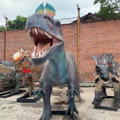 Harga yang bagus Kecepatan yang dapat disesuaikan Daya tahan tinggi Realistis Robot Dinosaurus Sewa Untuk Profesional on line