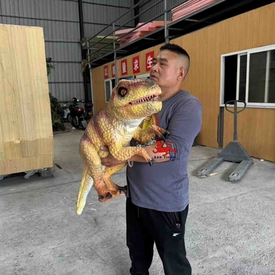 Harga yang bagus Amusement Dinosaur Baby Hand Puppet Hadiah Untuk Anak-anak Taman Hiburan on line