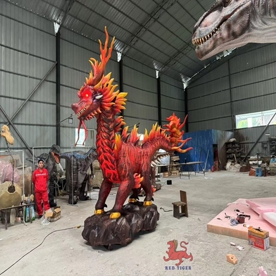 Harga yang bagus Mechanical Chinese Legendary Creature Taman bermain di luar ruangan on line