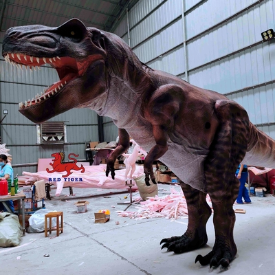 Harga yang bagus Kostum dewasa realistis besar T rex Trex kaki tersembunyi kostum dinosaurus panjang 8m on line