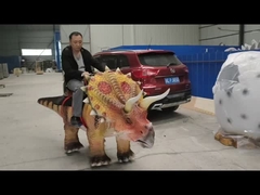 Red Tiger Animatronic Simulation Walking Dino