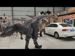 Simulasi Dewasa Kostum Dinosaurus Animatronik Realistis T-Rex