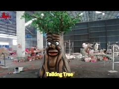 Taman hiburan Taman Animatronic Plant High Quality Tree Berbicara Untuk Dijual