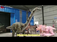 Animatronic Realistic Dinosaurus Brontosaurus Untuk Peralatan Hiburan