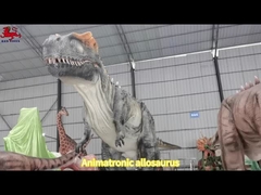 Taman hiburan Animatronic Realistic Dinosaurus Allosaurus Outdoor